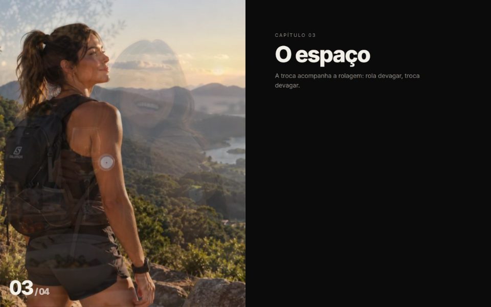 Prévia da animação Tela dividida com imagem fixa