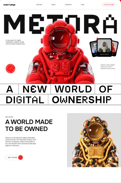 Site criado a partir do wireframe (Colecionáveis digitais)